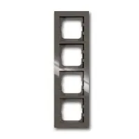 Рамка 4 поста ABB BASIC55, entrée-grey, 2CKA001725A1534