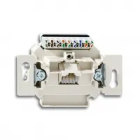 Механизм розетки компьютерная RJ45 Cat.5 ABB коллекции BJE, 2CKA000230A0469