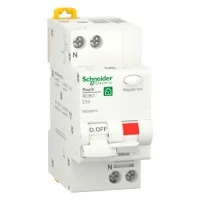 Дифавтомат Schneider Electric Resi9 1P+N 10А ( C ) 6 кА, 30 мА ( AC ), R9D25610