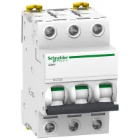 Автоматический выключатель Schneider Electric Acti9 3P 63А (C) 6kA, A9F79363