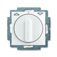 Выключатель для жалюзи поворотный ABB BASIC55, слоновая кость, 2CKA001101A0923