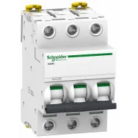 Автоматический выключатель Schneider Electric Acti9 3P 6А (C) 6кА, A9F79306