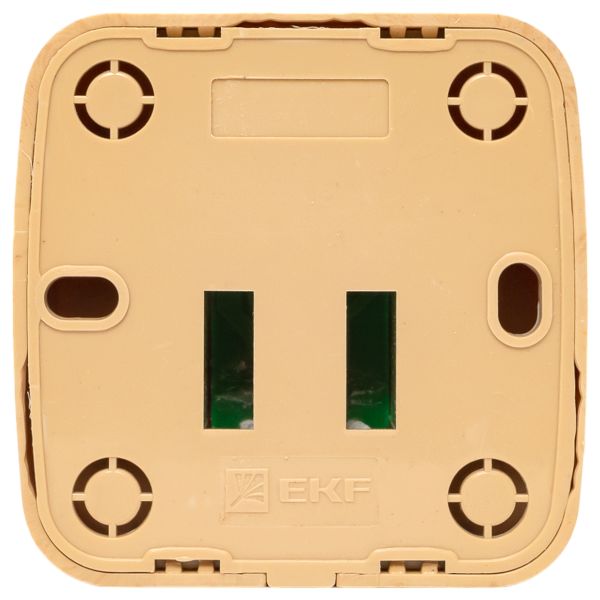 Розетка RJ-45 1-местная ОП Минск, 1А, 120В, светлое дерево EKF