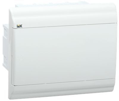 PRIME Корпус пластиковый ЩРВ-П-9 модулей встраиваемый белый/белая дверь IP41 IEK