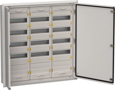 Щит  ЩРв  180 (3х60) 880х885х130 IP31 сер IEK TITAN 5 Корпус мет. 