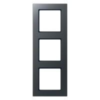 Рамка 3-ая Jung A Creation Антрацит матовый