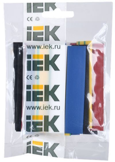 Набор ТТУ нг-LS 8/4-10/5-12/6-14/7 ЖЗ/С/К/Ч/Б (20х8см/упак) IEK