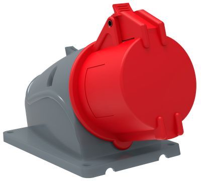 MAGNUM Розетка стационарная ССИ-124 32А-6ч/380-415В 3P+PE IP44 IEK