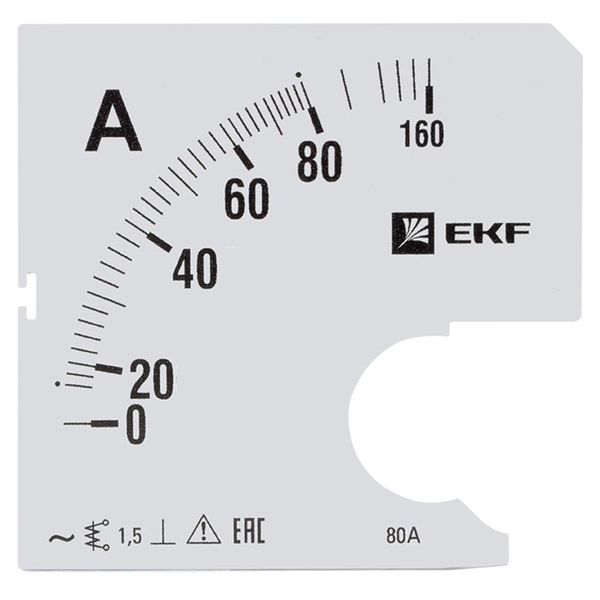 Шкала сменная для A961 80/5А-1,5 EKF PROxima