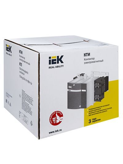 Контактор КТИ-5225 225А 400В/АС3 IEK