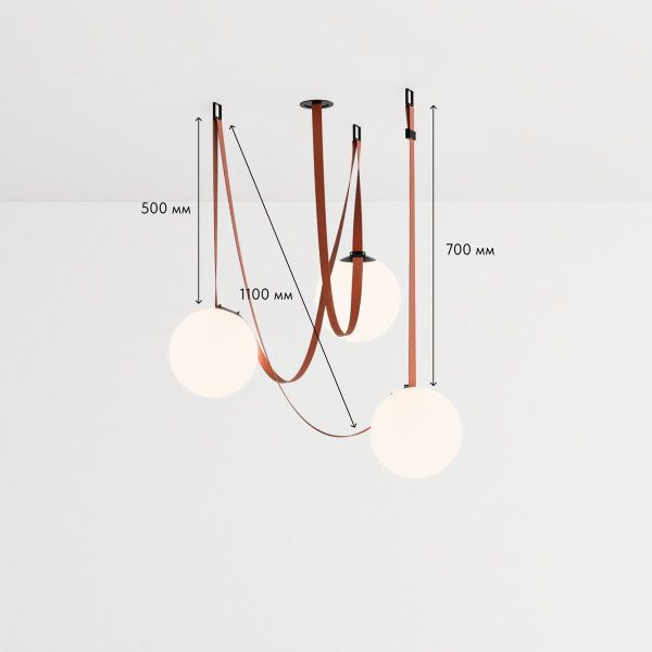 Трековая ременная система Denkirs Belty Set DK55SET22-01-BR