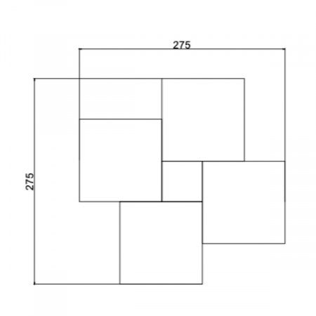 Панно Vele Luce Pala VL8034W01