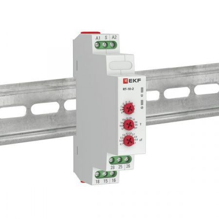 Реле времени (10 устанавл. функц.) RT-10 12-240В EKF PROxima