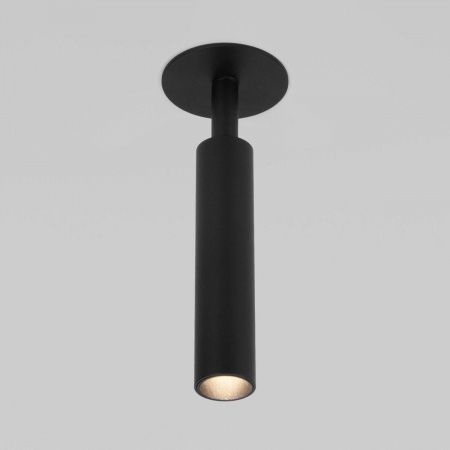 Встраиваемый светодиодный спот Elektrostandard Diffe 25027/Led черный a058215