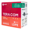 Кабель витая пара TERACOM Cat.5E F/UTP 4 пары solid внешний оболочка LDPE цвет черный (упак. 305м)