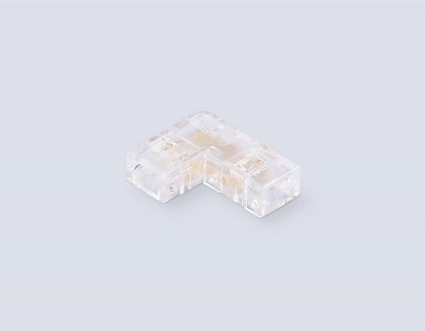 Соединитель угловой AMBRELLA LIGHT ILLUMINATION COB 12/24V для лент 5mm (2 конт.) (10шт. в комплекте) GS6841