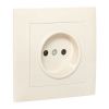 Валенсия розетка 1-местная б/з 10А кремовая с защ. штор. EKF PROxima