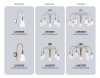 Люстра на штанге Ambrella light High light LH55701
