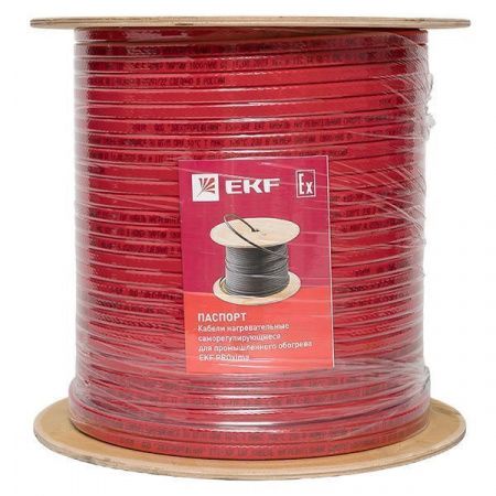 Саморегулирующийся нагревательный кабель ESS-30F (30 Вт/м) 200 м, фторопласт