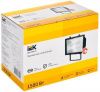 Прожектор ИО1500 галогенный черный IP54 IEK