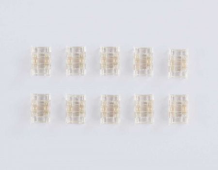 Соединитель прямой AMBRELLA LIGHT ILLUMINATION COB RGB 12/24V для лент 10mm (4 конт.) (10шт. в комплекте) GS6371