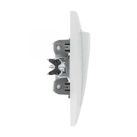 Валенсия выключатель 1-кл. 10А белый проходной EKF PROxima