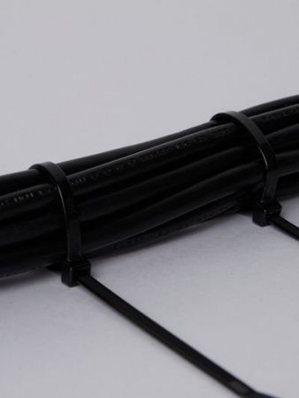 Хомут 4,8х200мм нейлон черный (100шт) IEK