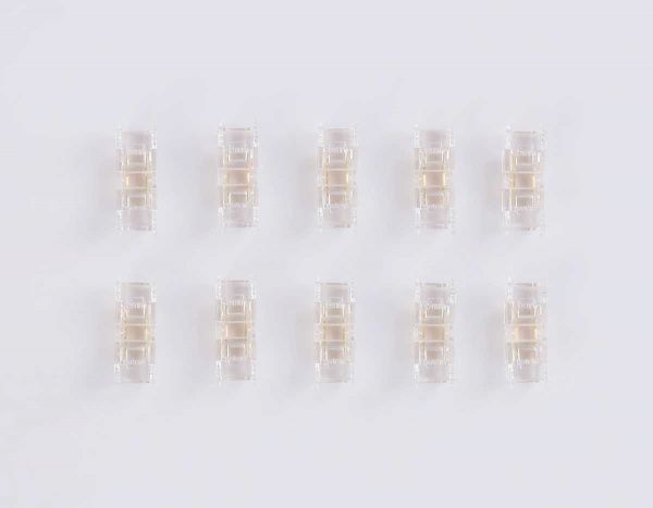Соединитель прямой AMBRELLA LIGHT ILLUMINATION COB 12/24V для лент 5mm (2 конт.) (10шт. в комплекте) GS6341