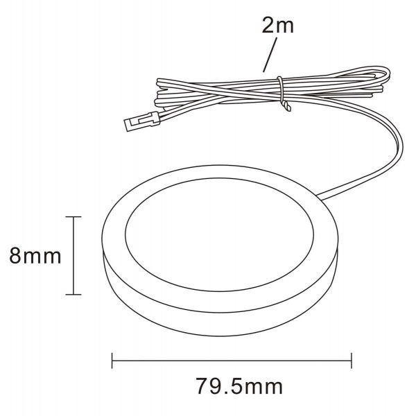 Светильник накладной мебельный 12V Mobiled Lightstar 036530