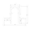 Встраиваемый шинопровод Elektrostandard Slim Magnetic 2м 85209/00 a067504