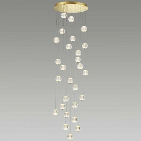 Подвесная светодиодная люстра Odeon Light Crystal 5008/120L