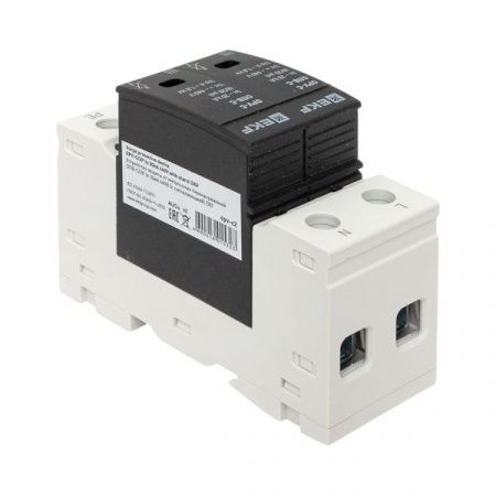 Ограничитель импульсных напряжений ОПВ-C/2P In 20кА 440В с сигн. EKF