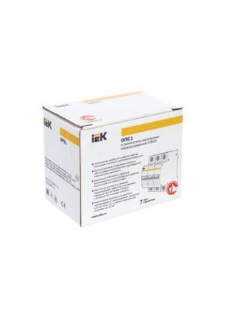 KARAT Ограничитель импульсного перенапряжения ОПС1-C 3P In=20кА Un=400В Im=40кА IEK