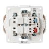 Стокгольм Механизм Розетки 2-местной б/з 10А автоматические клеммы белый с защ. штор. EKF PROxima