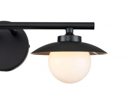 Бра Indigo Corazza 10015/2W Black V000284