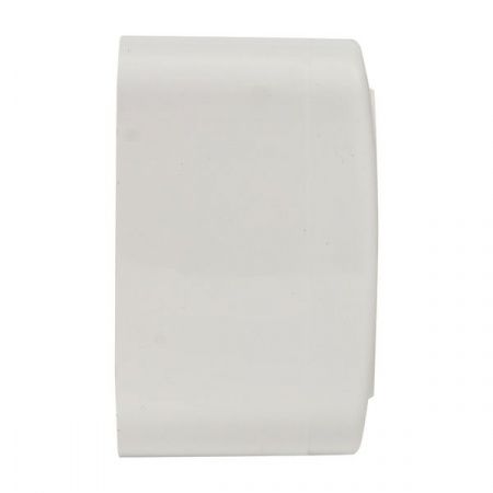 Минск Розетка 2-местная ОП 16А с заземлением белая EKF Basic