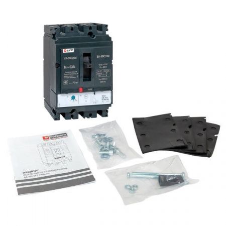 Выключатель автоматический ВА-99C 160/63А 3P 35кА EKF