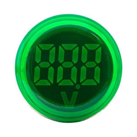 Индикатор значения напряжения зеленый ED16-22VD EKF PROxima