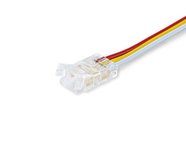 Соединитель гибкий двухсторонний AMBRELLA LIGHT ILLUMINATION COB CCT 12/24V для лент 8mm(3 конт.) (5шт. в комплекте) GS7911