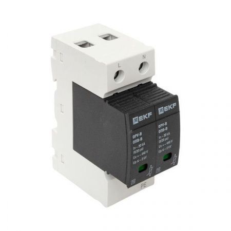 Ограничитель импульсных напряжений ОПВ-B/2P In 30кА 440В с сигн. EKF PROxima